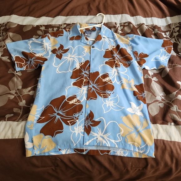 C-Two Surf Beauty Large Men's Hawaiian Shirt - Picture 4 of 5